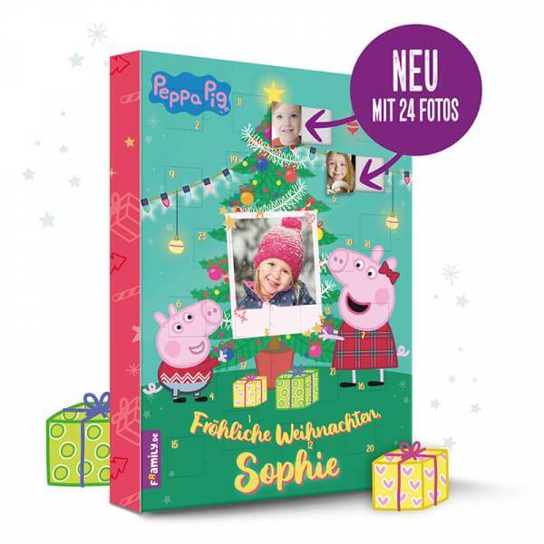 Mehrfarbig Peppa Pig 07136 Adventskalender 