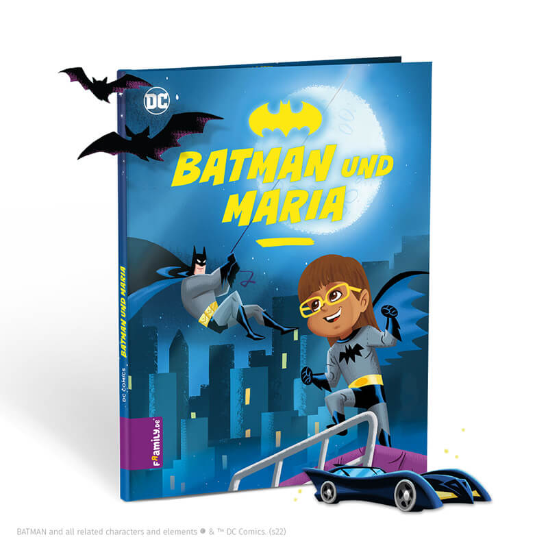 Personalisiertes Kinderbuch: Batman und du