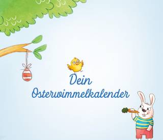 Dein personalisierte Oster-Countdown-Kalender mit Wimmelrätseln