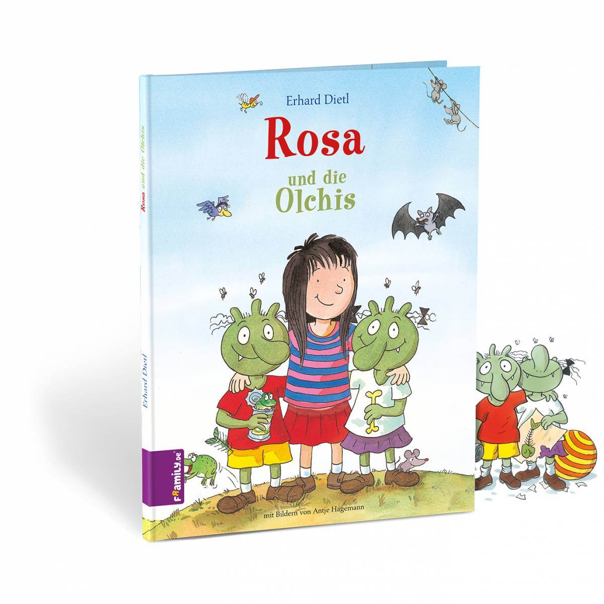 Personalisiertes Kinderbuch Framily: Die Olchis und du
